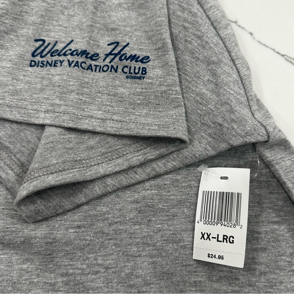 NWT Disney’s Old Key West Resort DVC T-Shirt Grey XXL Disney Parks - Picture 4 of 8